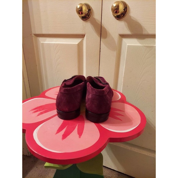 Stacy Adams Men\'s Burgundy Suede Shoes. 10 W. Brand New Without Box. main image 6